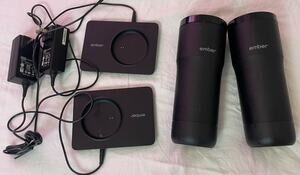 Ember Travel Mug Lot 2, 12 oz, Temperature Control Smart Travel Mug, /Only parts
